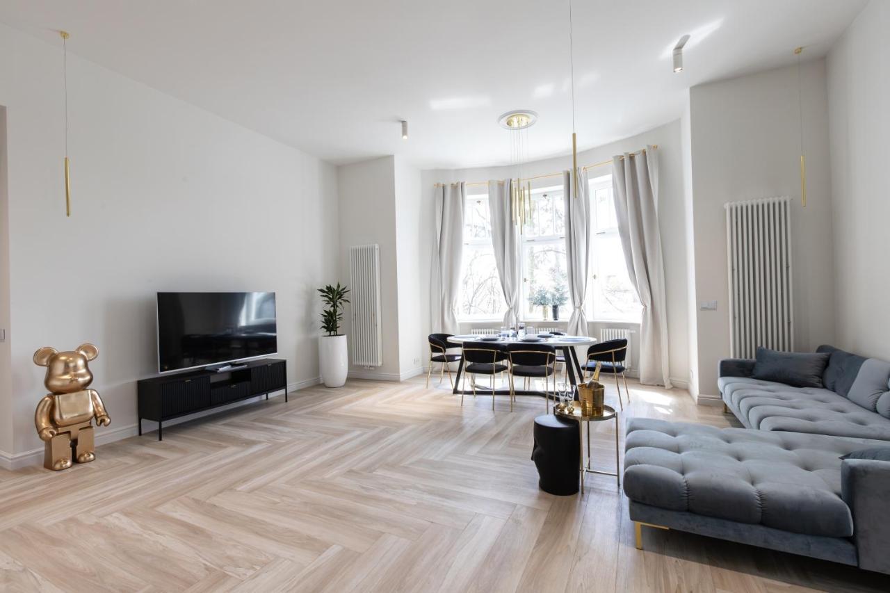 Srebrna Luxury Apartments - Willa Fabrykancka - Wnetrza Premium Łódź Zewnętrze zdjęcie